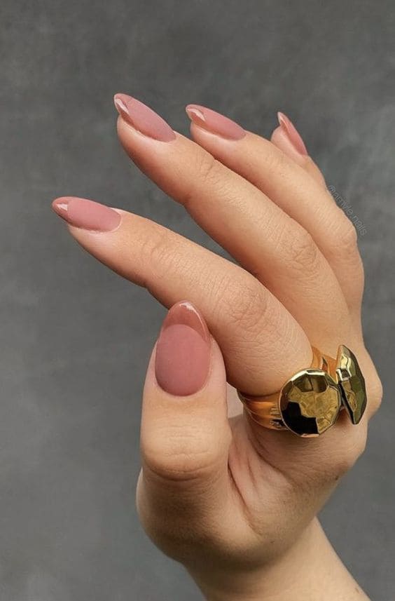 Glossy And Matte Nail Ideas