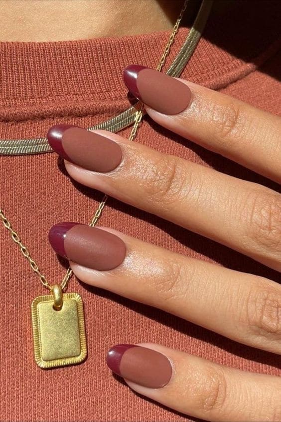 Glossy And Matte Nail Ideas