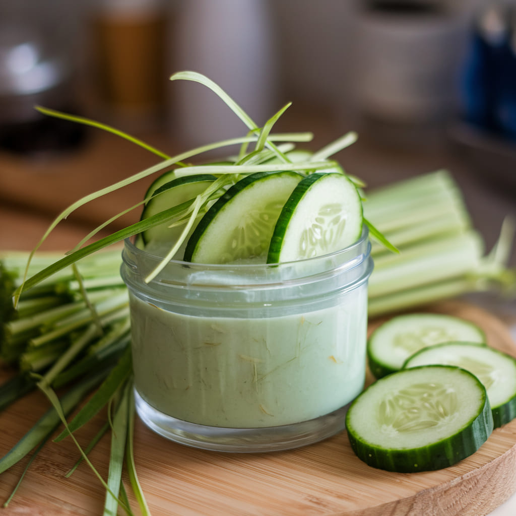 Goose Grass and Cucumber Cooling Gel