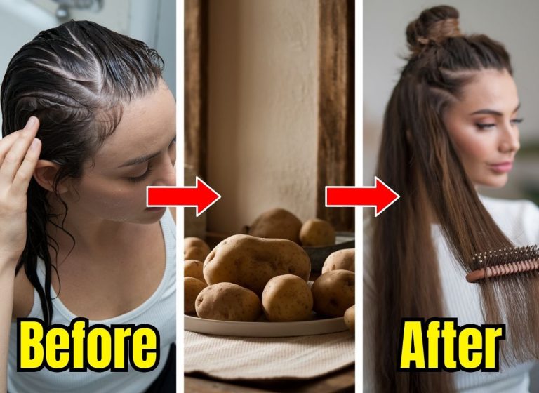 Grow Lush Hair Naturally With This Simple Potato Remedy