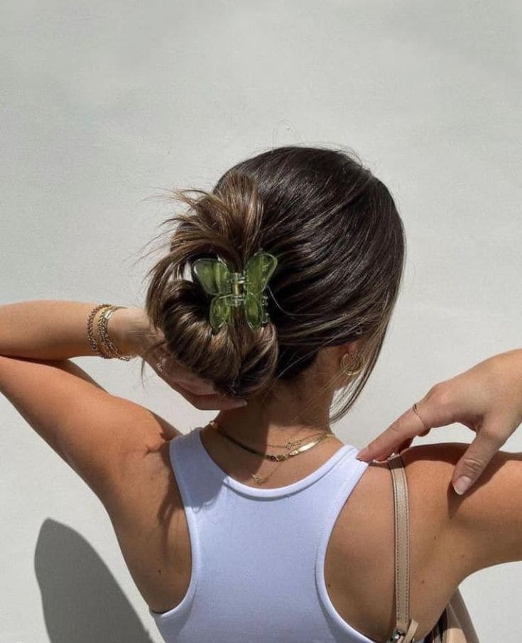 Hair Twist With Claw Clips