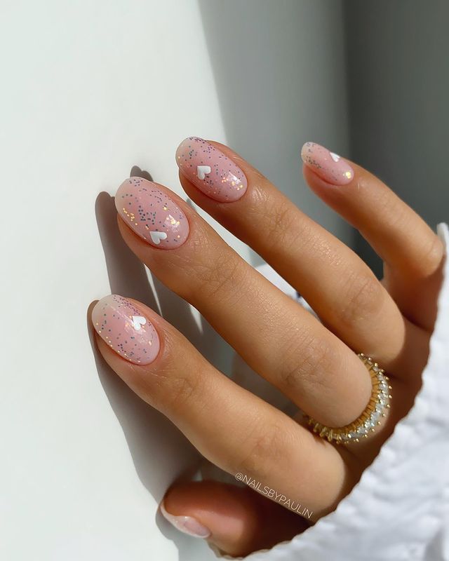 Heart Nails For February
