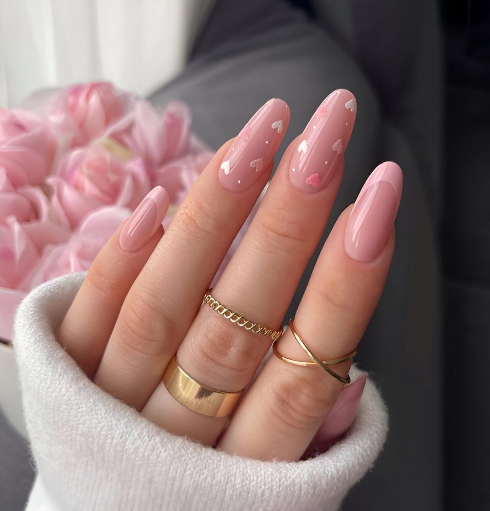 Heart Nails For February