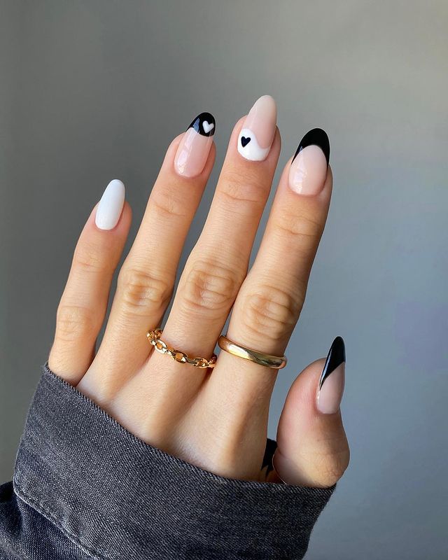 Heart Nails For February