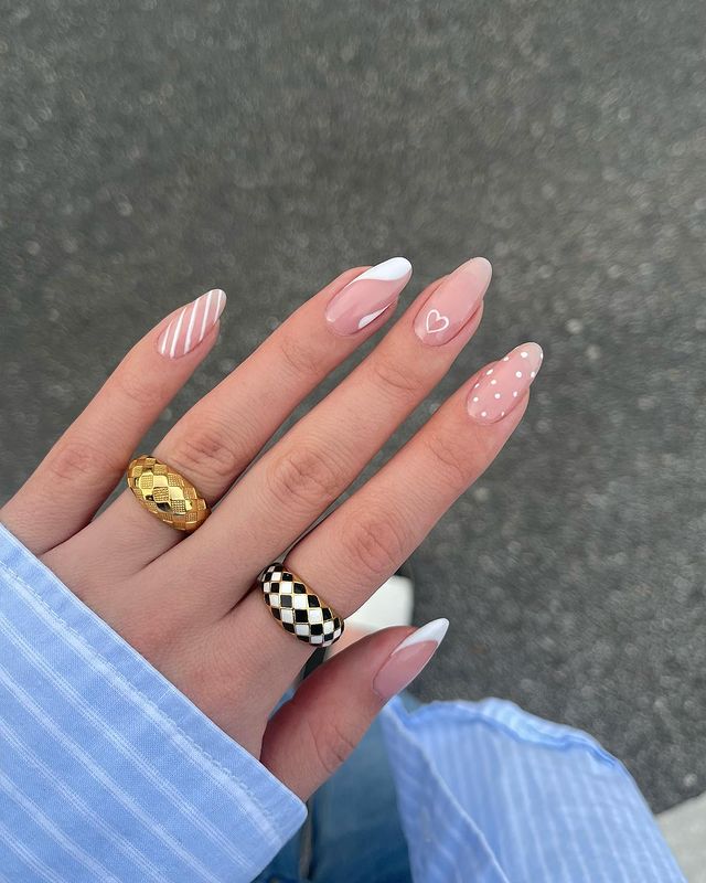 Heart Nails For February