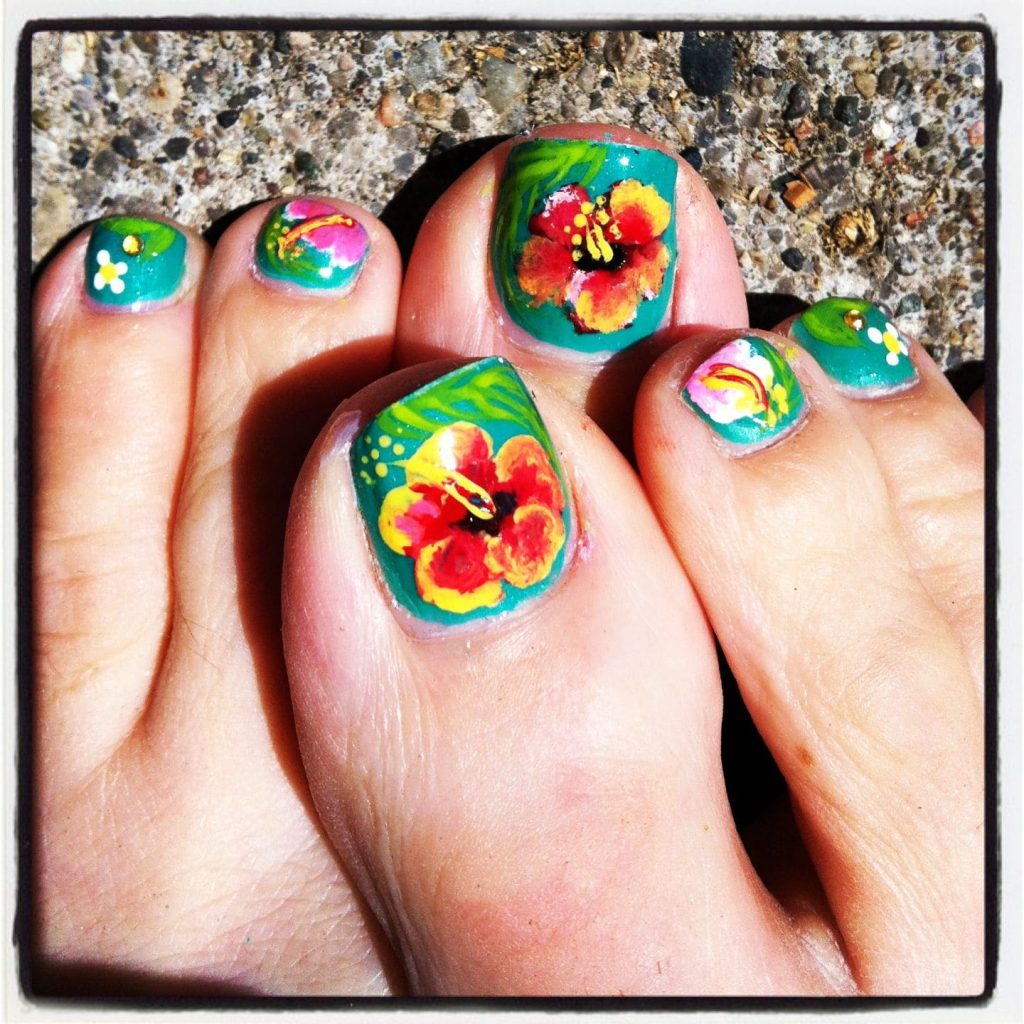 Hibiscus Pedicure