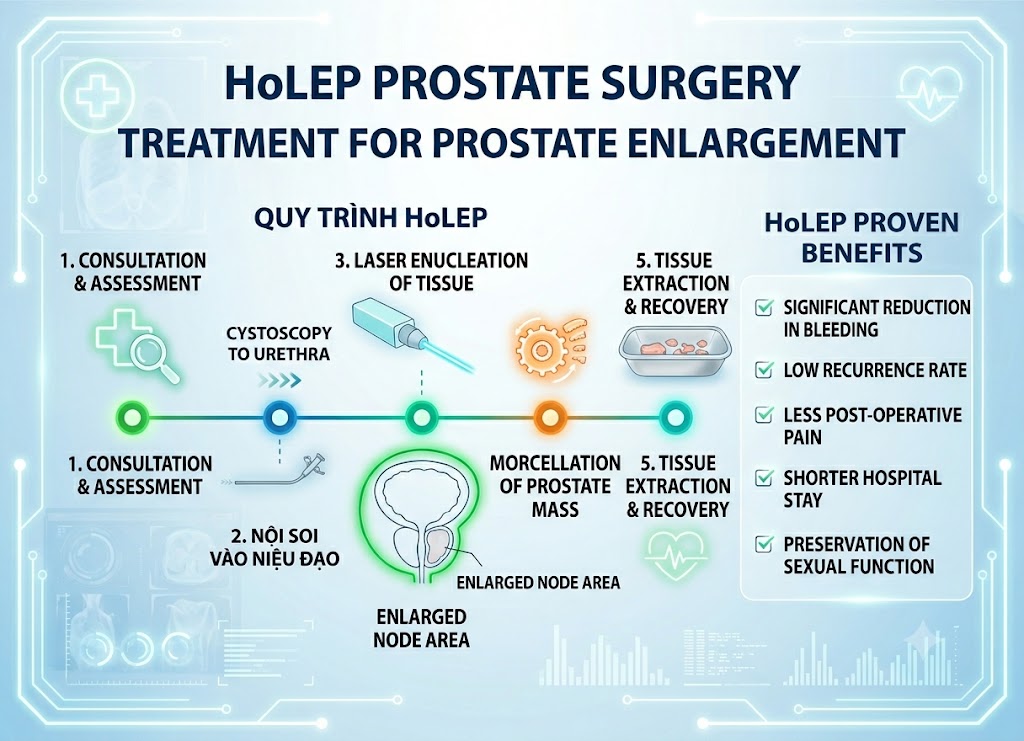 HoLEP Prostate Surgery: Recovery Timeline and Side Effects