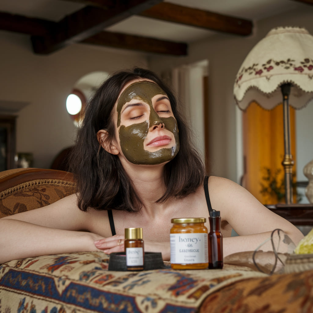 Honey and Clove Wrinkle-Reducing Face Mask