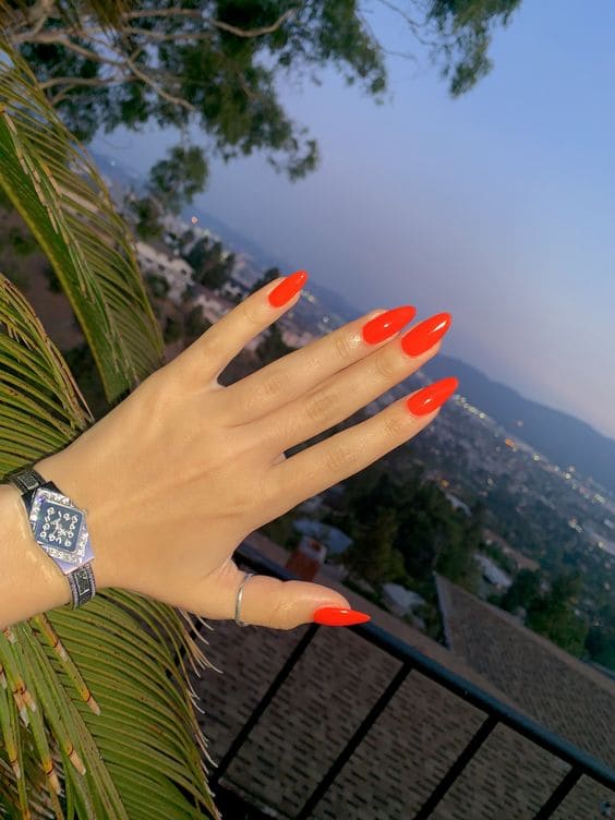 Hot Glossy Red