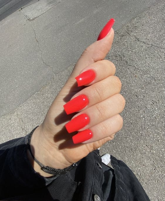 Hot Glossy Red