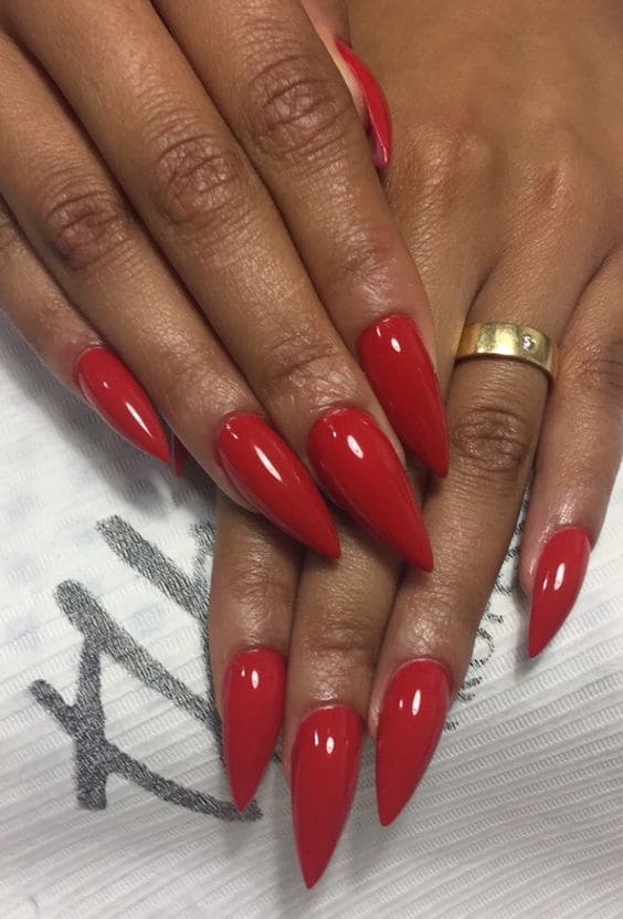 Hot Glossy Red