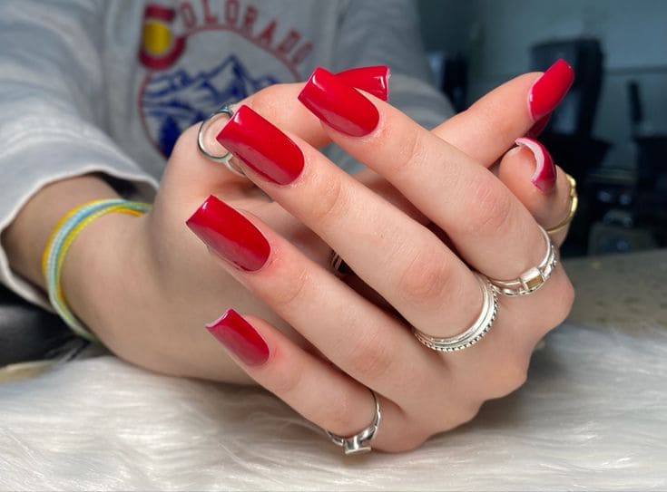 Hot Glossy Red