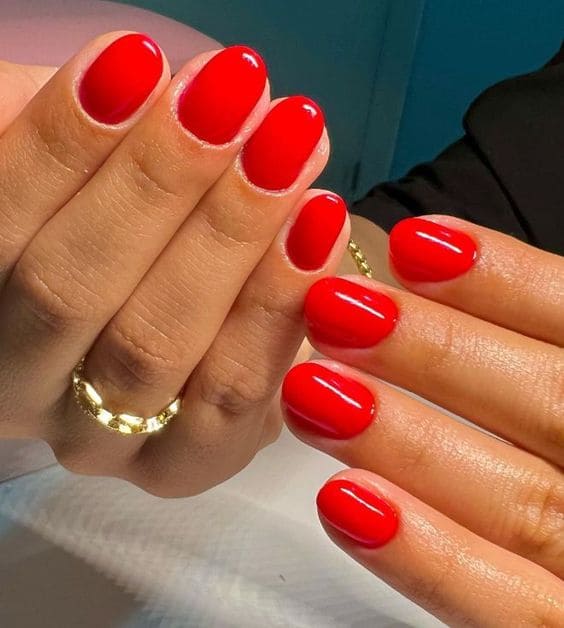 Hot Glossy Red