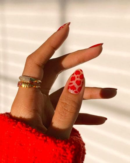 Hot Leopard Nail Art