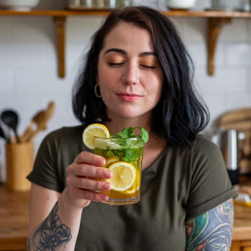 How Lemon and Cilantro Tea Supports Detoxification and Weight Loss
