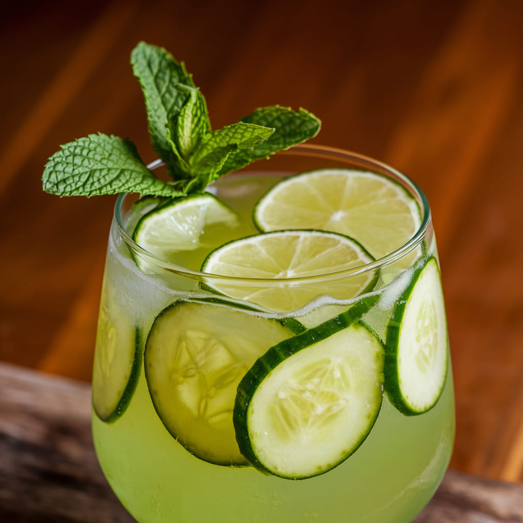How to Make the Perfect Cucumber Lime Drink for Skin