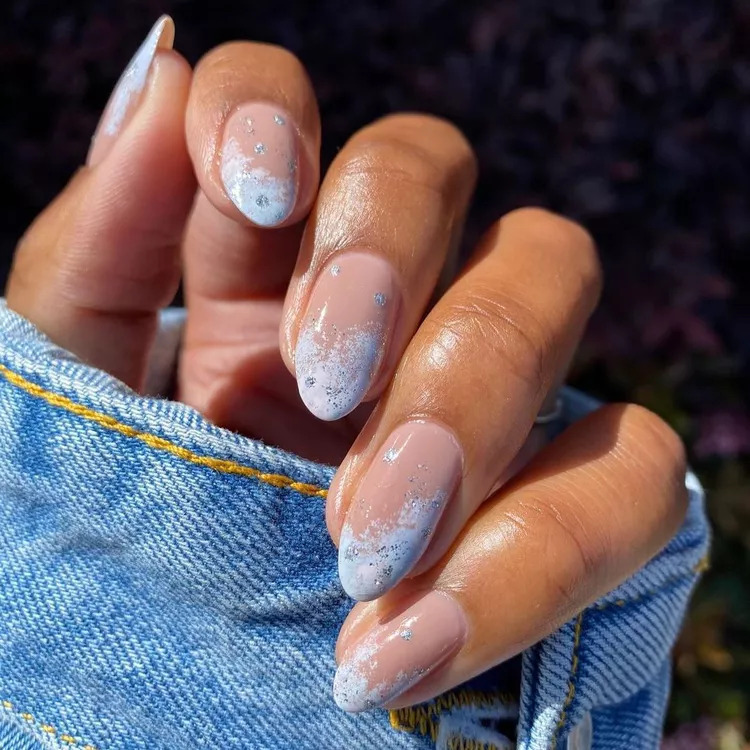 Icy Blue Tips