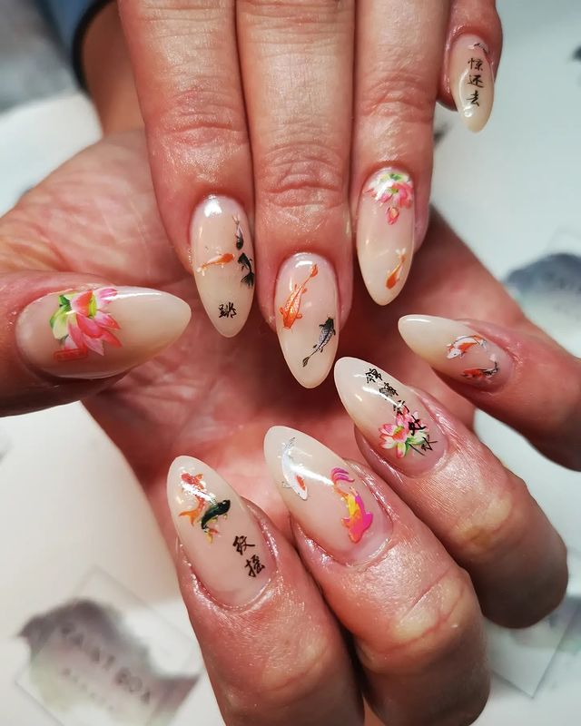 Koi Fish Manicure