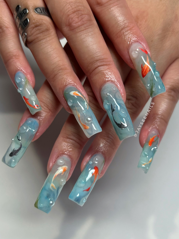 Koi Fish Manicure