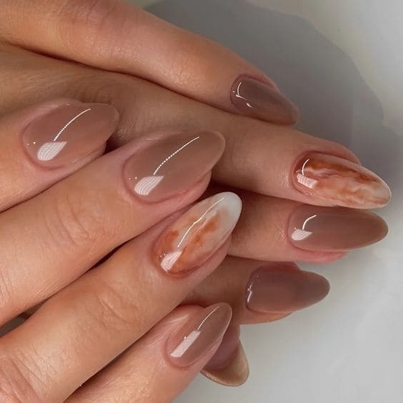 Latte Nails