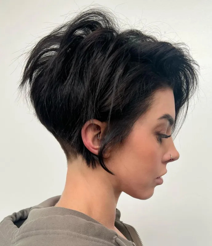 Layered Short Bob