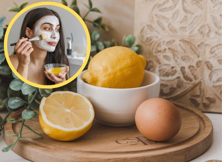 5 Natural Remedies of Lemon and Egg for Radiant Skin and Glowing Complexion