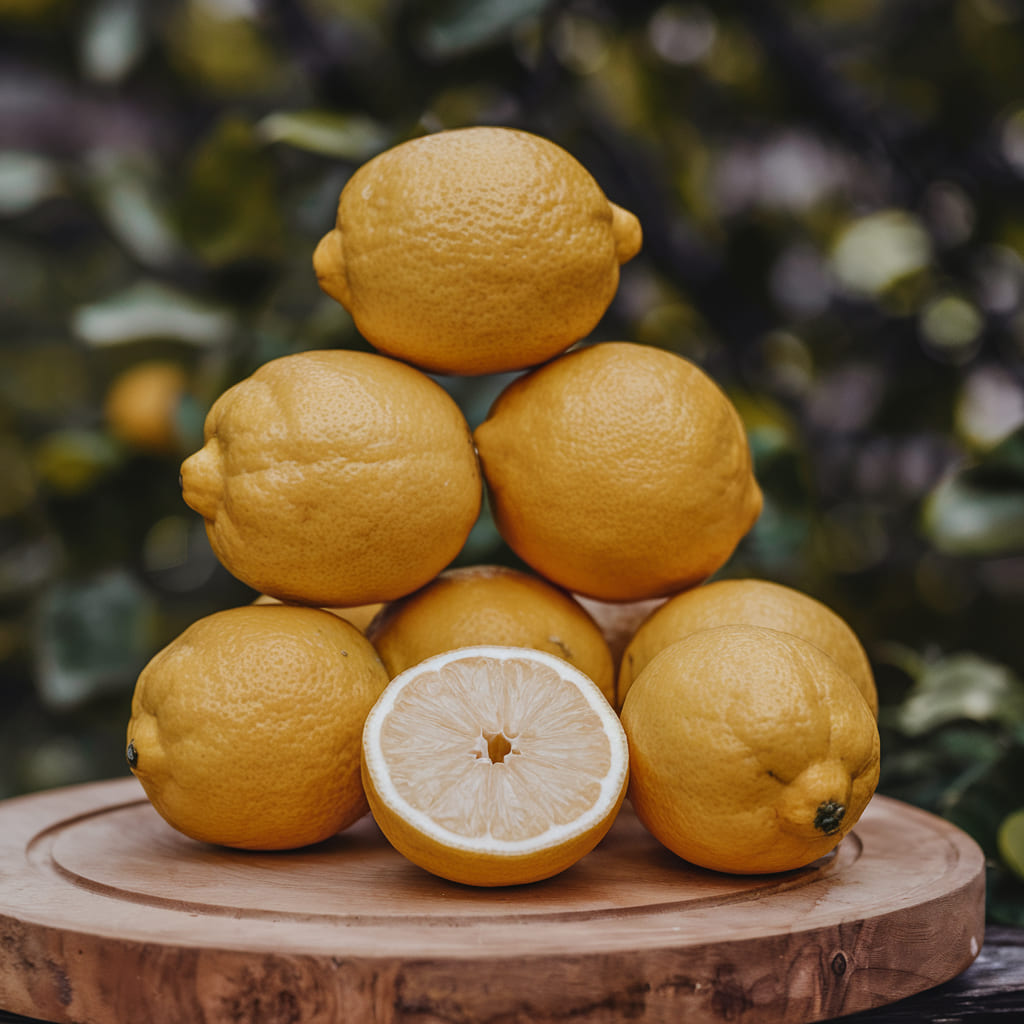 Lemon as a brightener and clarifier