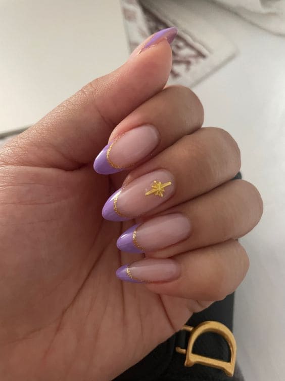 Manicure Inspired By Rapunzel