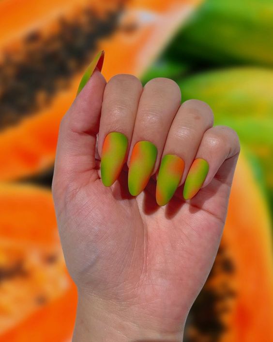 Matte Aura Nail Designs