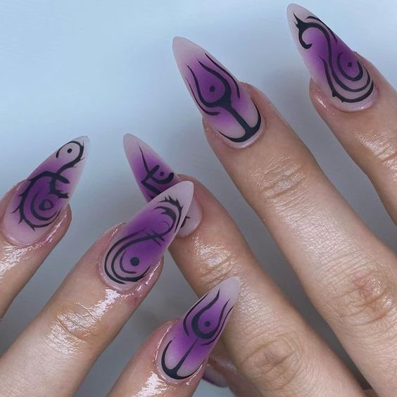 Matte Aura Nail Designs2