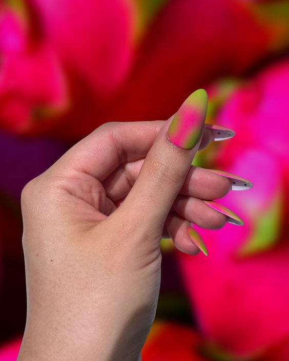 Matte Aura Nail Designs