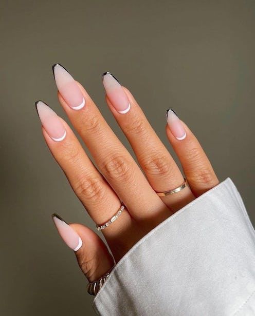 Matte French Manicures3