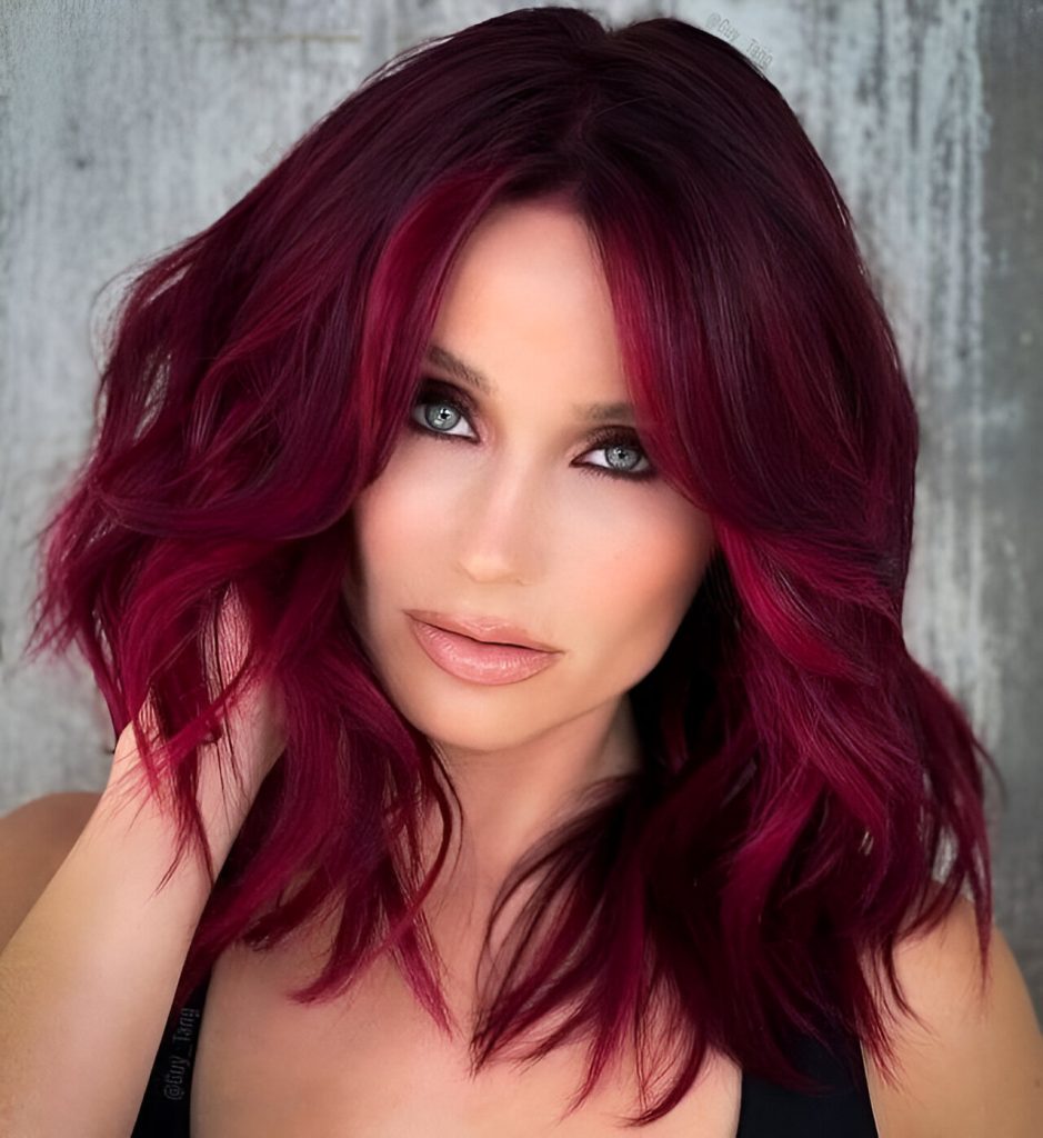 Medium Burgundy Cut