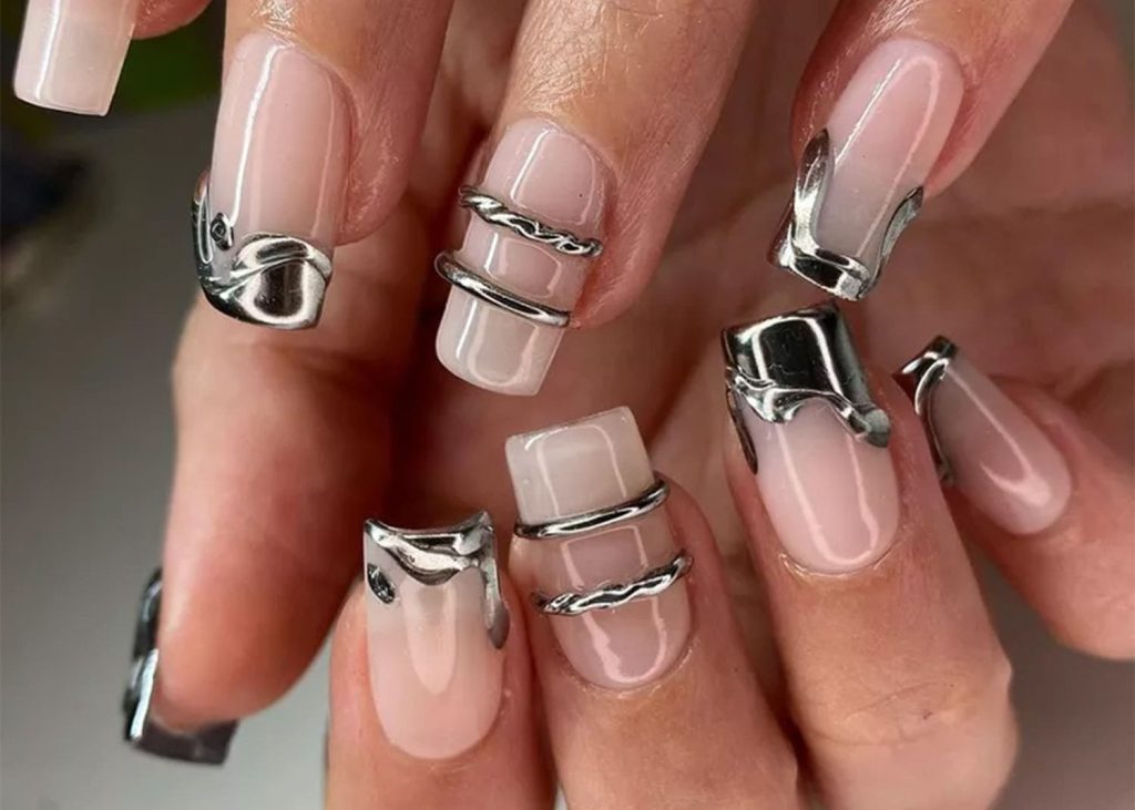 Metallic Nails