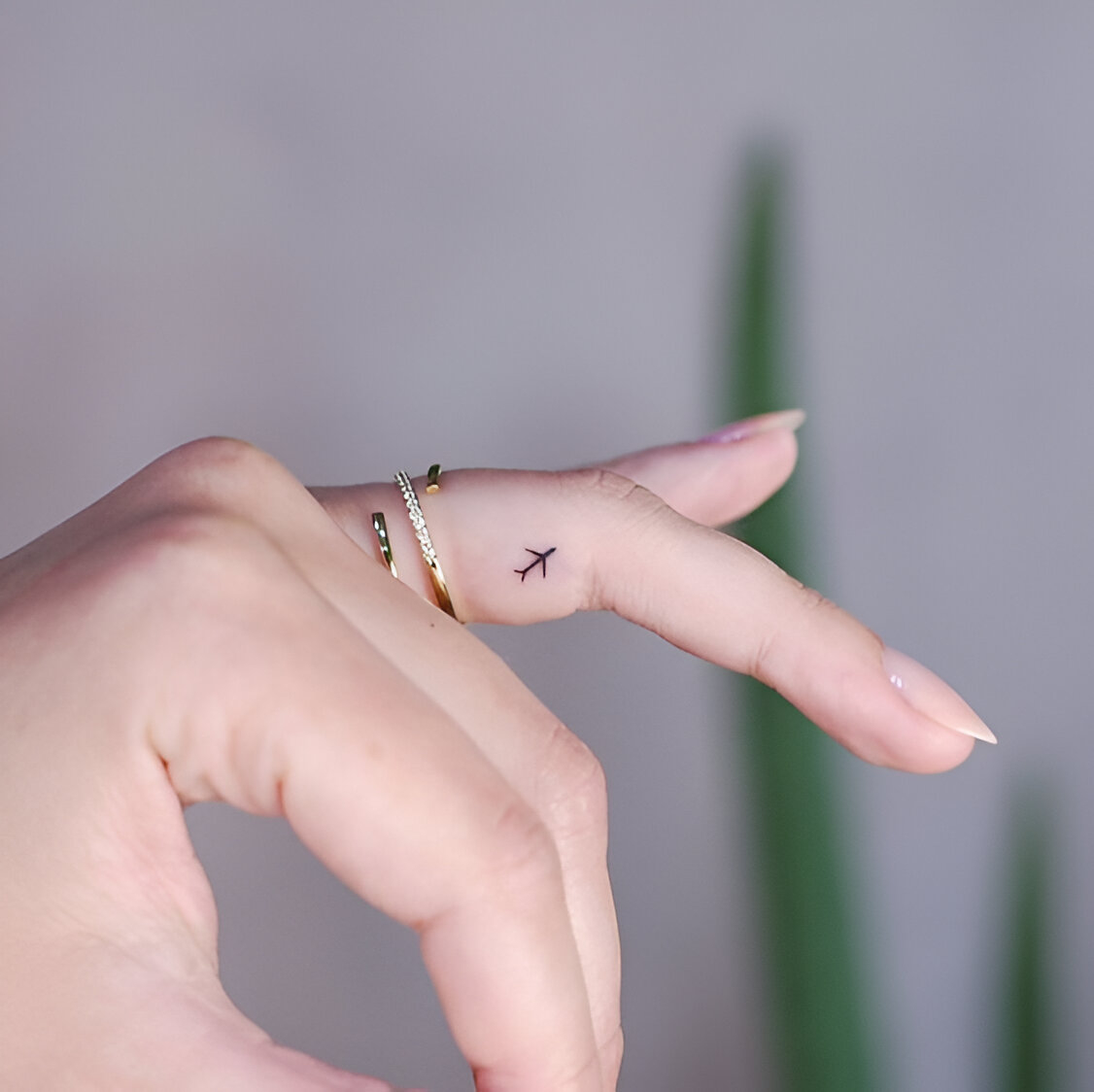 Mini Finger Tattoos