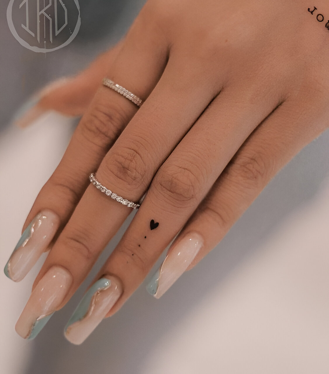 Mini Finger Tattoos