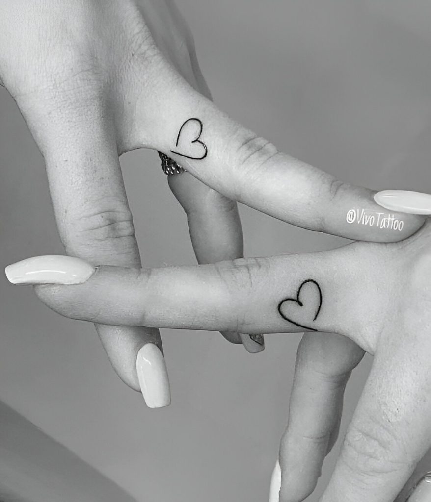 Mini Finger Tattoos