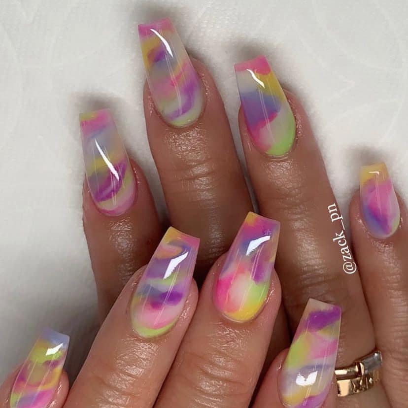 Mix-And-Match Acrylic Nails