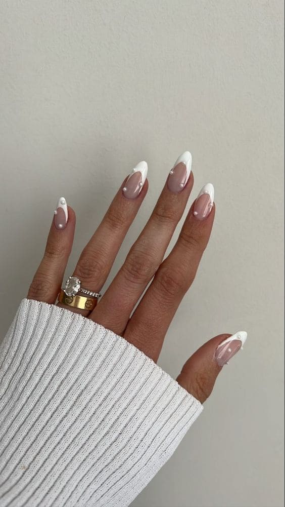 Neutral French Manicure