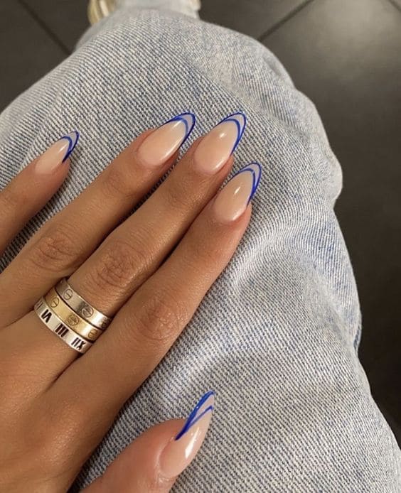Neutral French Manicure