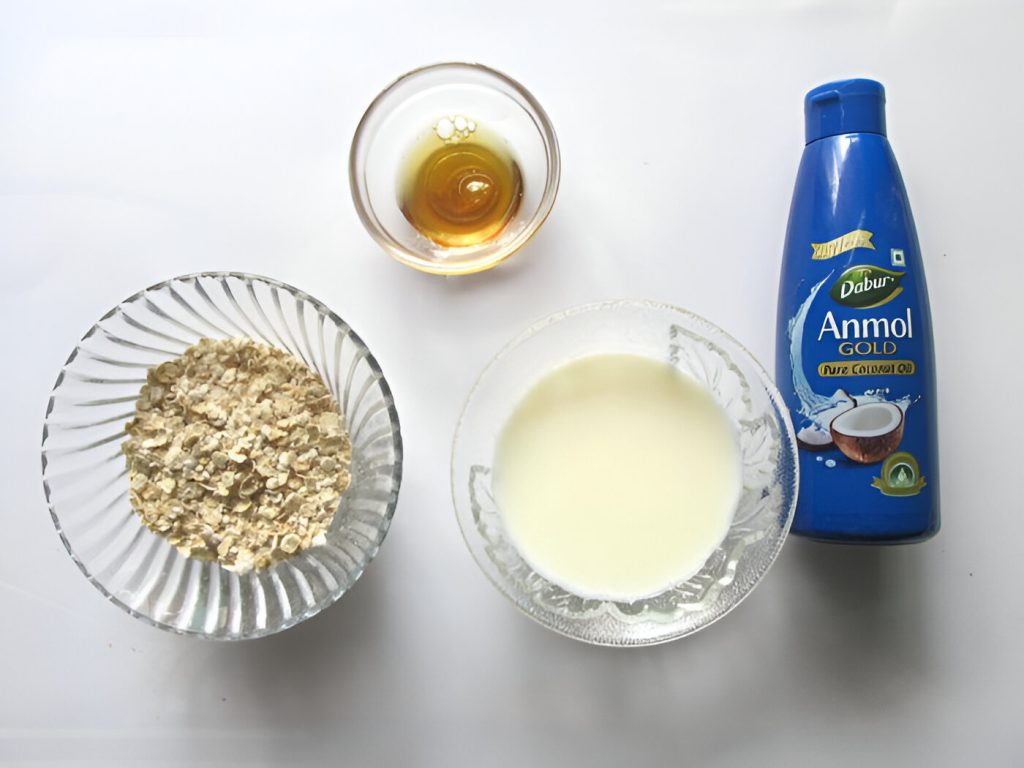 Oats Vegan Hair Masks