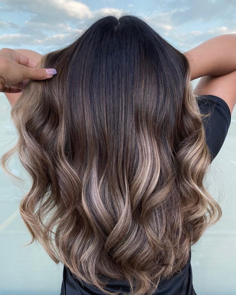 Ombre Ash Brown Hair