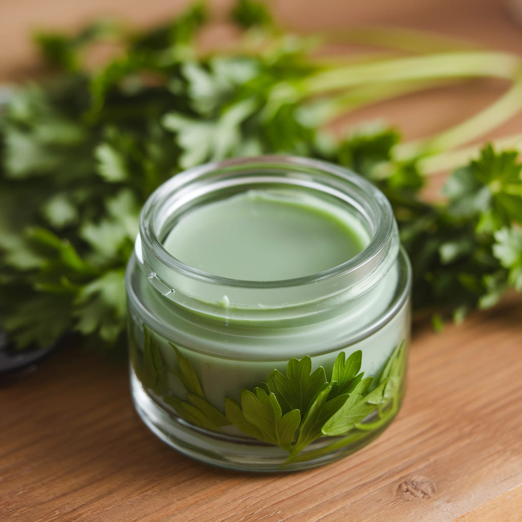 Parsley and Vaseline Hydrating Lip Balm
