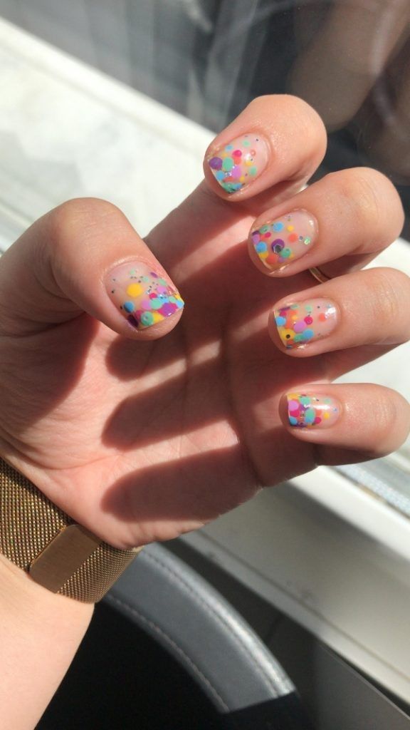 Pastel Confetti Nails3