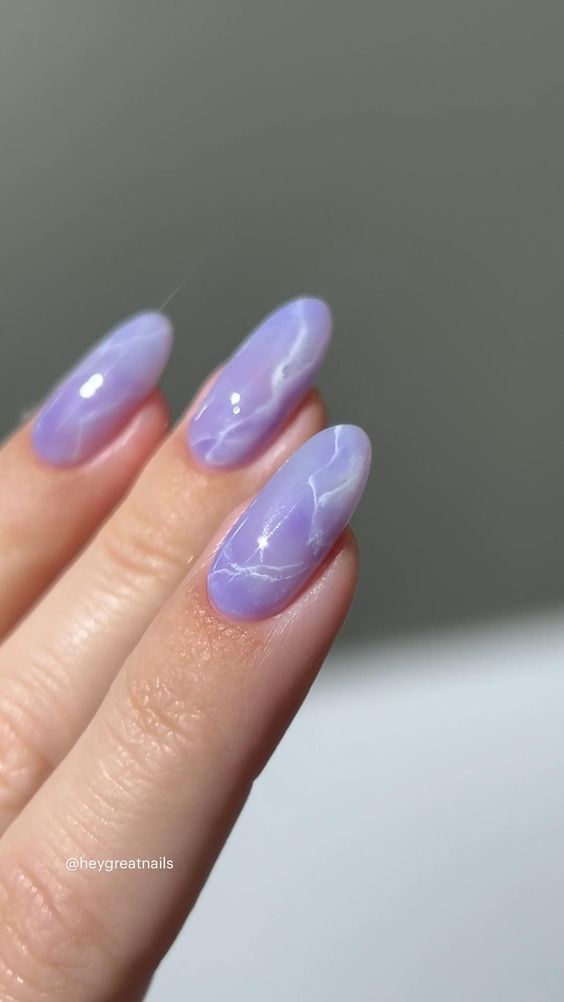 Pastel Marble Nails1