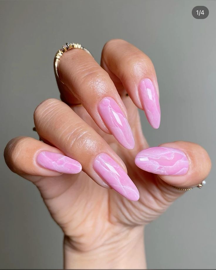 Pastel Marble Nails5