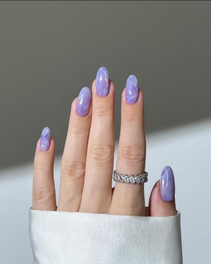 Pastel Marble Nails6
