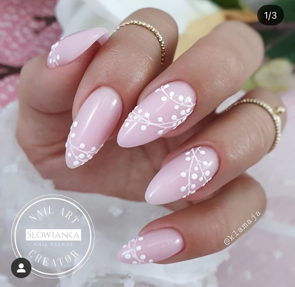 Pastel New Year's Eve Nails