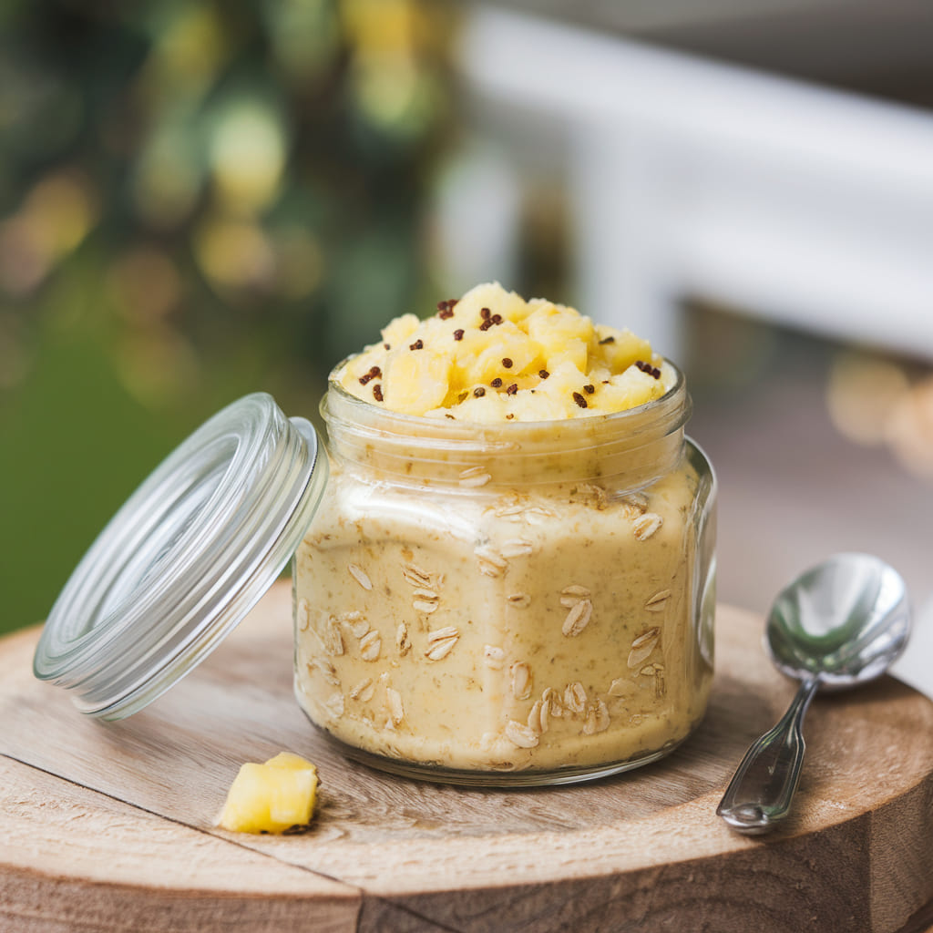 Pineapple and Oatmeal Exfoliating Scrub