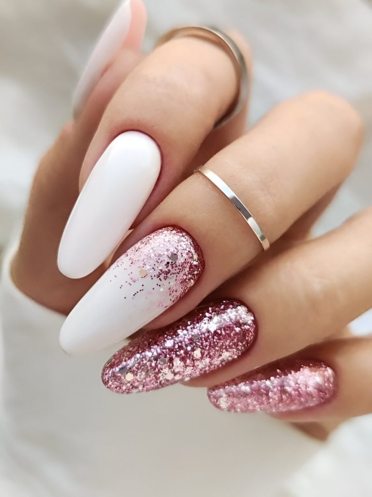 Pink February Nail Ideas